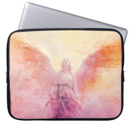 A Pastel Angel on a 15" Electronics Bag Laptopschutzhülle