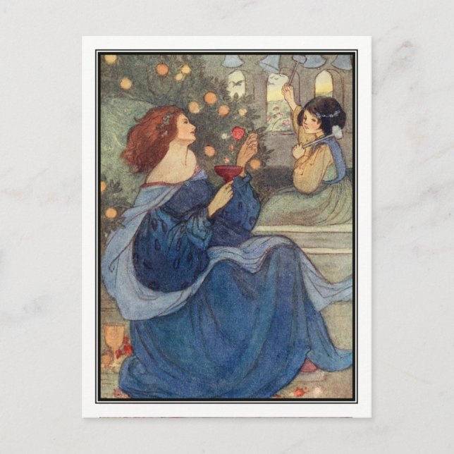 A Peal of Bells von Florence Harrison Postkarte (Vorderseite)