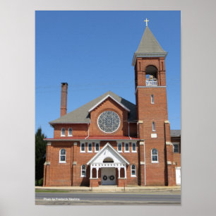 A Pennsylvania Presbyterianische Kirche Poster