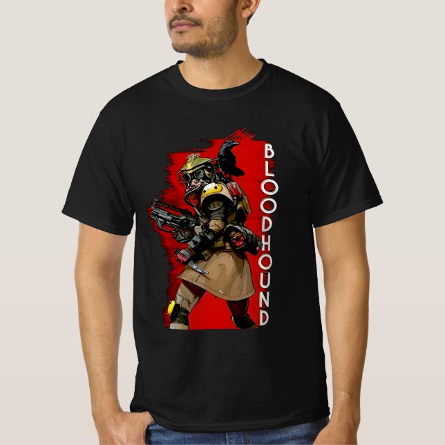 A-pex Legends Bloodhound T-Shirt (Vorderseite)