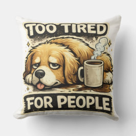 A pillow that explains your position kissen
