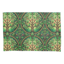 A pillowcase design featuring a detailed kissenbezug