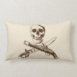 A Pirates Life doublesidedskullpillow_2 Lendenkissen