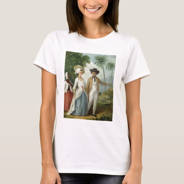 A Planter and his Wife, Attended by a Service, c.1 T-Shirt (Vorderseite)
