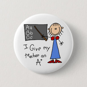 A plus Lehrer Button
