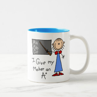 A plus Lehrer Zweifarbige Tasse