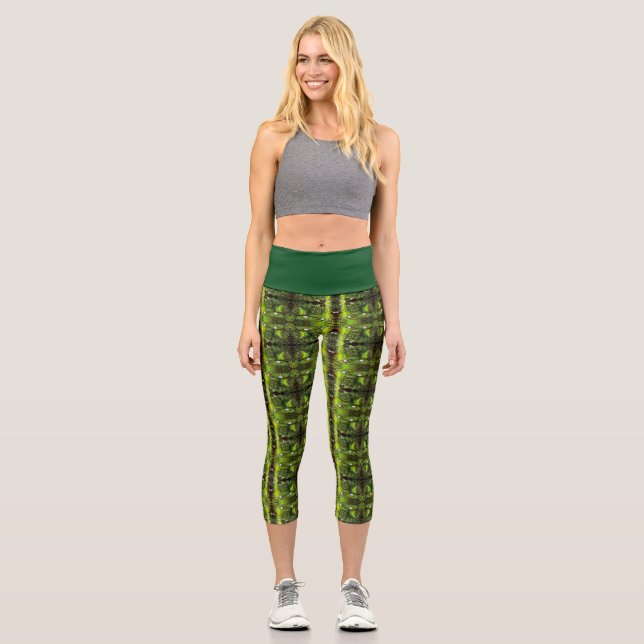 A Pond with Unpure Thoughts Capri Leggings (Vorderseite)