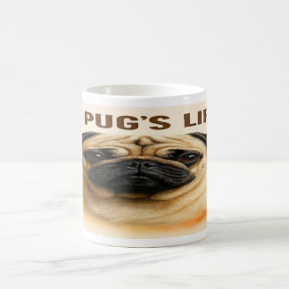 “A Pug’s Life” Cute Pug Mug Kaffeetasse