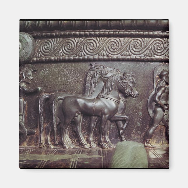 A Quadriga und a Hoplite Magnet (Vorne)
