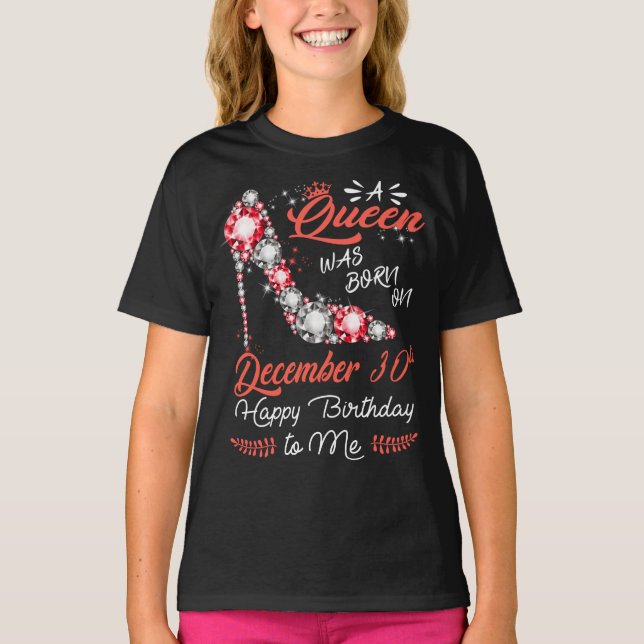 A Queen Was Born T-Shirt (Vorderseite)