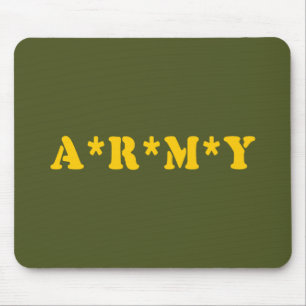 A*R*M*Y MOUSEPAD