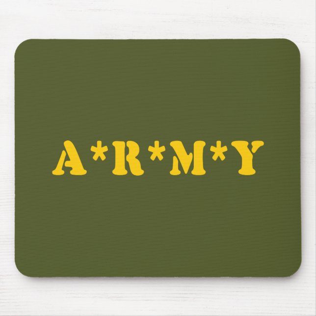 A*R*M*Y MOUSEPAD (Vorne)