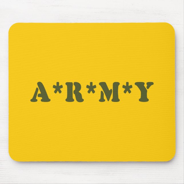 A*R*M*Y MOUSEPAD (Vorne)