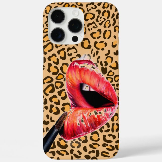 A RED KISS TO THE TIGER Case-Mate iPhone HÜLLE (Rückseite)