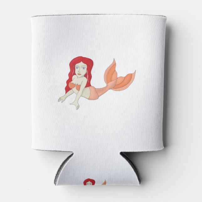 A Redhead Mermaid Dosenkühler (Vorderseite)