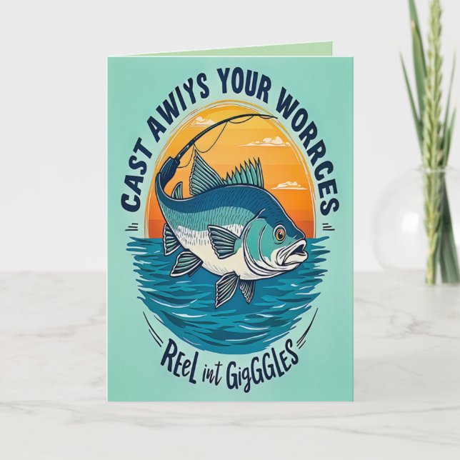 A Reel Special Birthday Karte (Vorderseite)