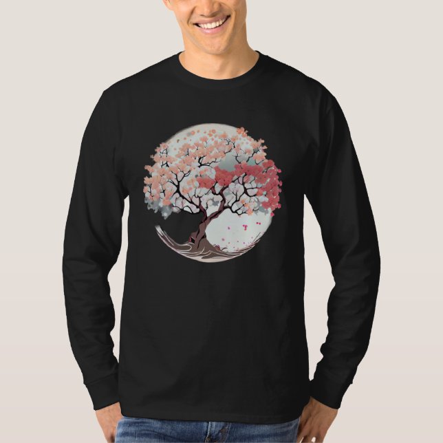 A Refreshing and Enchanting Tree of Life Cherry Bl T-Shirt (Vorderseite)