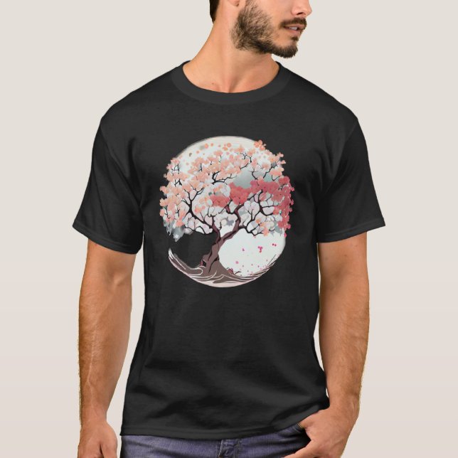 A Refreshing and Enchanting Tree of Life Cherry Bl T-Shirt (Vorderseite)
