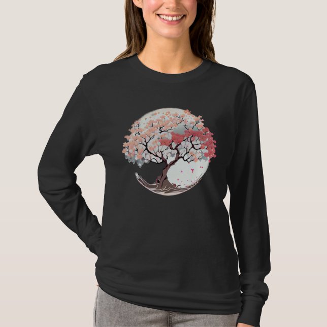 A Refreshing and Enchanting Tree of Life Cherry Bl T-Shirt (Vorderseite)