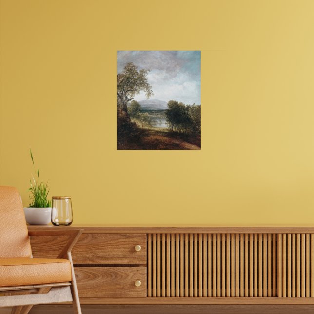 A River Glimpse (CA. 1843-50) Poster (Wohnzimmer 2)