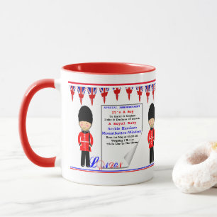 A Royal Baby feiern Tasse