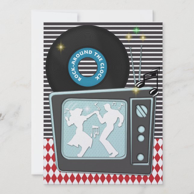 A Royally Rockin' Party 2 - SRF Einladung (Vorderseite)