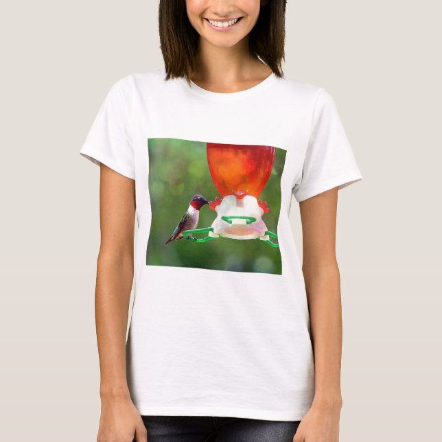 A Ruby Throated Hummingbird T-Shirt (Vorderseite)