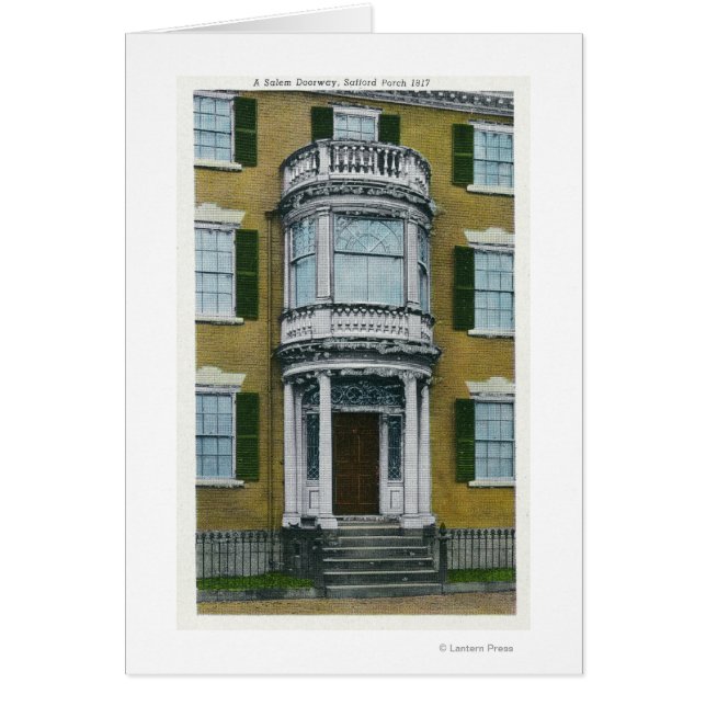 A Safford Porch, a Salem Doorway (Vorne)