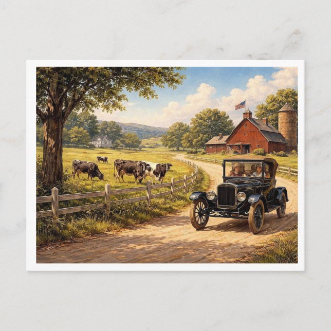 A scene from American life. Postkarte (Vorderseite)