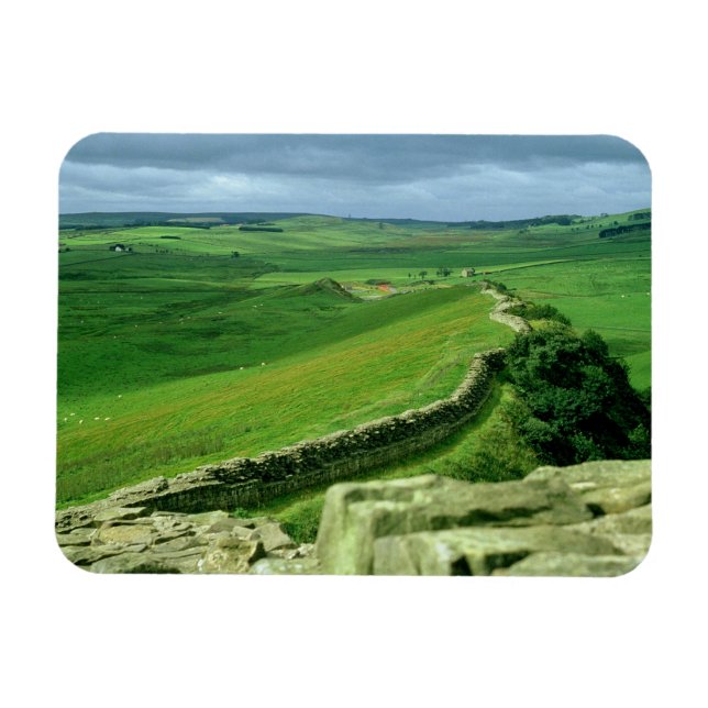 A Sektion of Hadrian's Wall, 2nd Century AD Magnet (Horizontal)