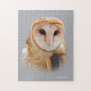 A Serene Barn Owl Puzzle