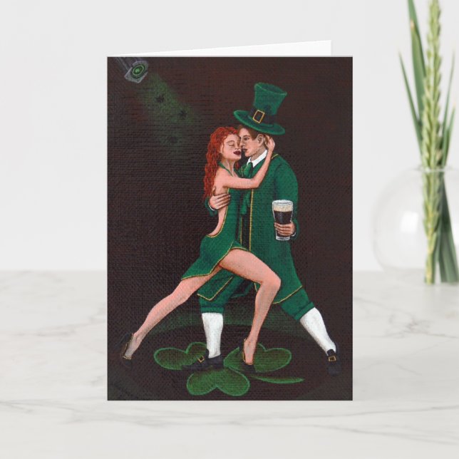 "A Shamrockin' Tango" Karte (Vorderseite)