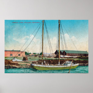 A Shipping Schooner ScenePetaluma, CA Poster