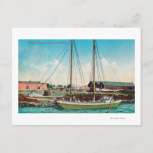 A Shipping Schooner ScenePetaluma, CA Postkarte