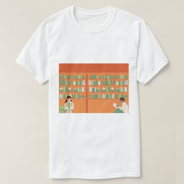 A shirt designed for university students featur (Design vorne)