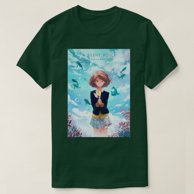 A Silent Voice shouya ishida shouko nishimiya 4 T-Shirt (Design vorne)