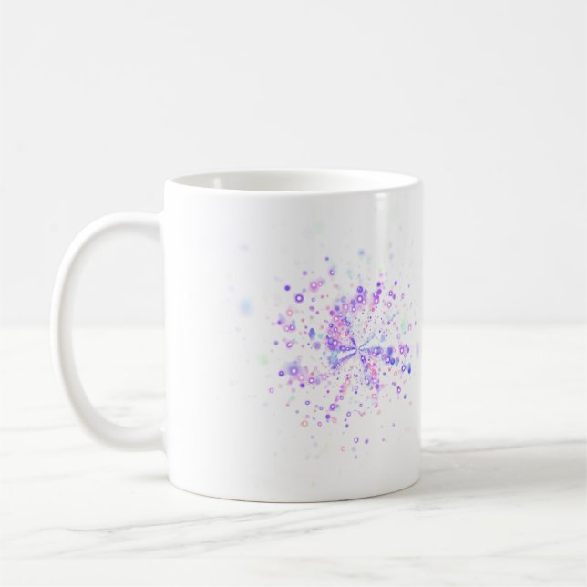  A Simple Elegant Floral Vine Pattern Kaffeetasse (Links)