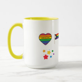 A SIP OF PRIDE, LGBTQ HAPPY TO BE ME CERAMIC MUG TASSE