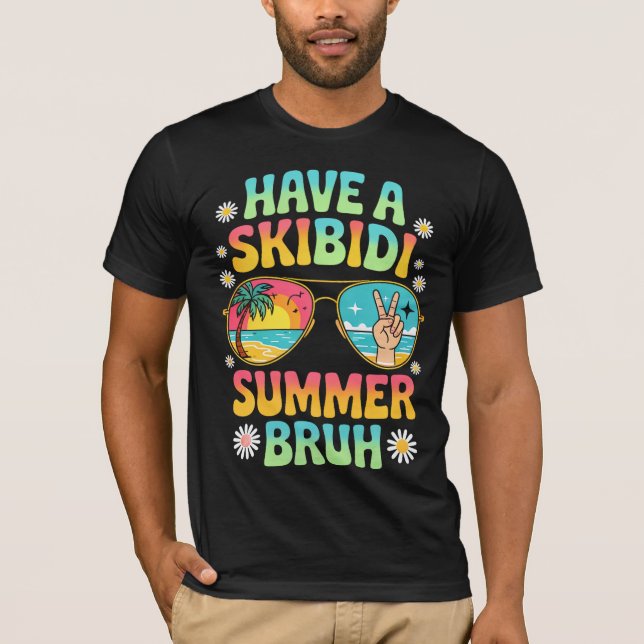 A Skibidi Summer Bruh T-Shirt (Vorderseite)