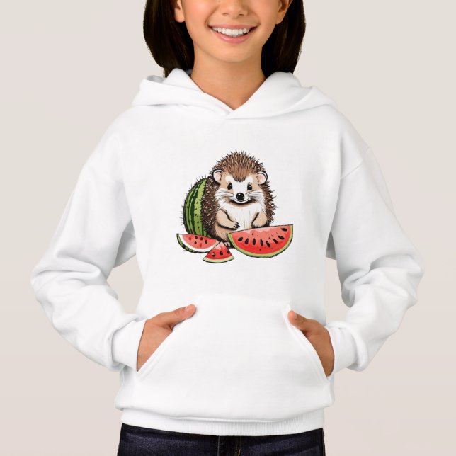 a_small_Igel_ kids t t-shart Hoodie (Vorderseite)