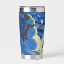 A Snowman Christmas Thermobecher