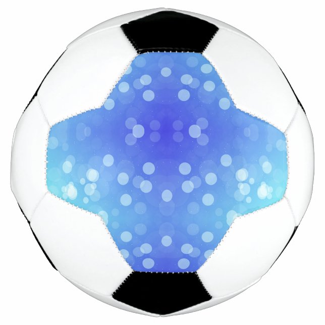 A soccer ball design featuring white and black  (Vorderseite)