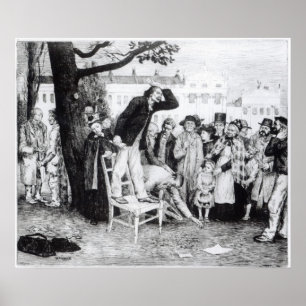 A Socialist Speaker, engraved by W.Strong, 1891 Poster