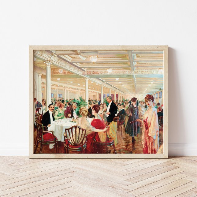 A Soirée | Victor Gabriel Gilbert Poster (Von Creator hochgeladen)