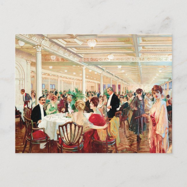 A Soirée | Victor Gabriel Gilbert Postkarte (Vorderseite)