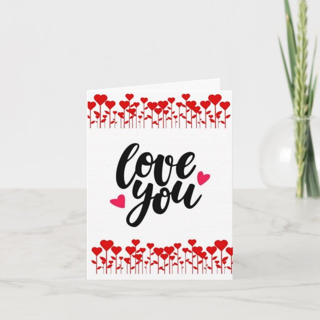 A **SPEZIELLE KISS** FÜR MEINE LIEBLINGSVALENTINE KARTE (Vorderseite)