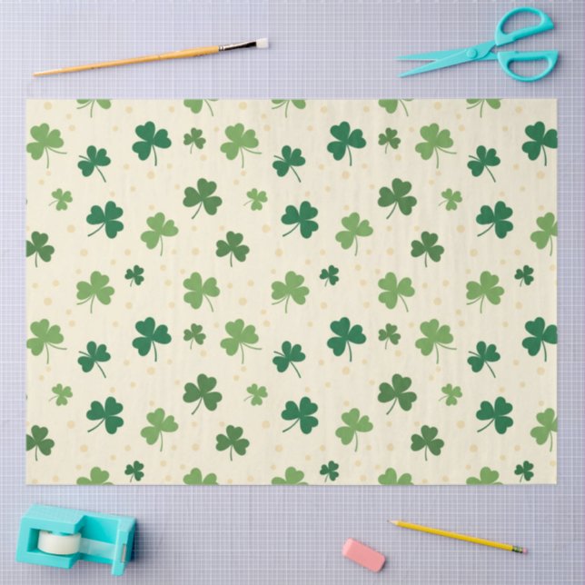 A St Patrick's Series Design #6 Seidenpapier (Basteln)