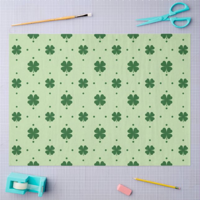 A St Patrick's Series Design #7 Seidenpapier (Basteln)