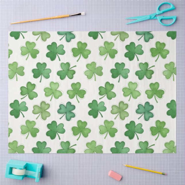 A St Patrick's Series Design #9 Seidenpapier (Basteln)