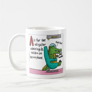 A steht für Alligator Adobo T-Shirt Kaffeetasse